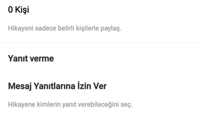 İnstagram hikayemi nereden herkese açık yapabilirim?