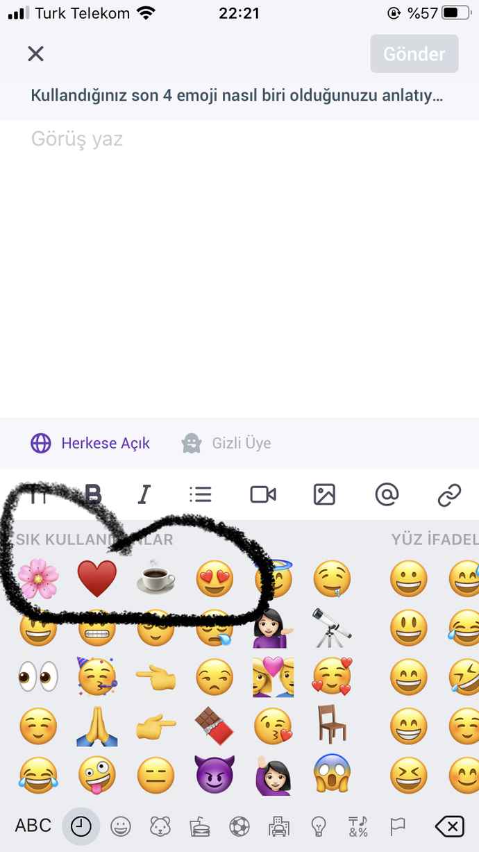 Kullandığınız son 4 emoji nasıl biri olduğunuzu anlatıyor! Son kullandığınız 4 emoji hangisi?