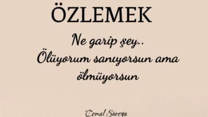 Özlemi nasıl yener insan?