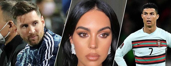 Ronaldonun eşinden Messinin paylaşımına kalpli alevli yorum! Sizin eşiniz rakibinize öyle yorum atsa ne tepki verirdiniz?