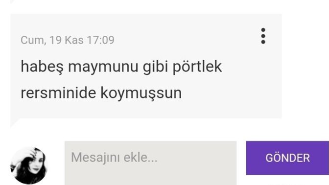 Hiç sohbetiniz ve tanımadığınız birileri sizede saçma sapan mesajlar atıp engelliyorlar mi?