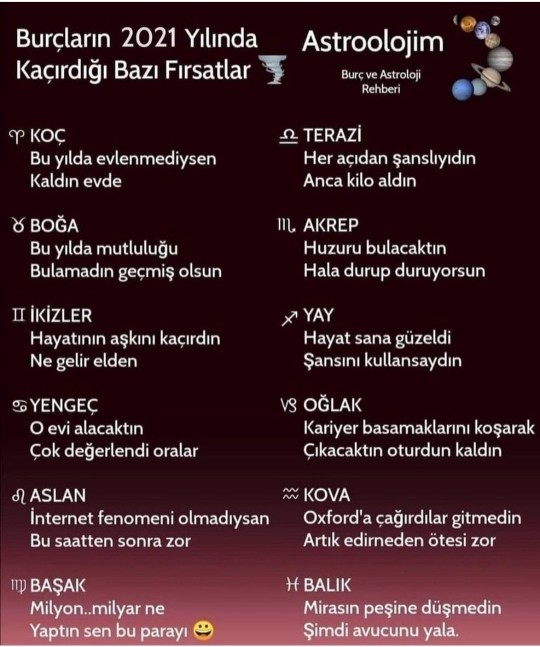 2021de neleri kaybetmişsiniz?