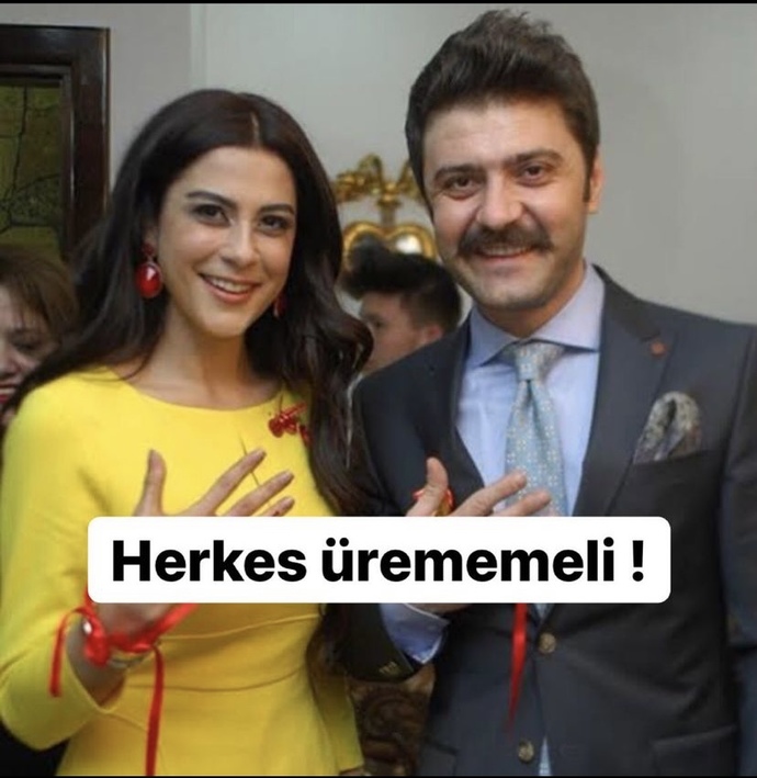 Ünlü oyuncu Şahin Irmak: Herkesin çocuğu olmak zorunda değil. Bence herkes ürememeli. Dedi. Sizce haklı mı?