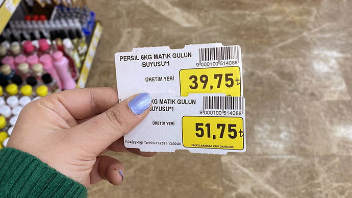 A’dan Z’ye tüm market ürünlerine zam geldi. Asgari ücret market alışverişine yetiyor mu?