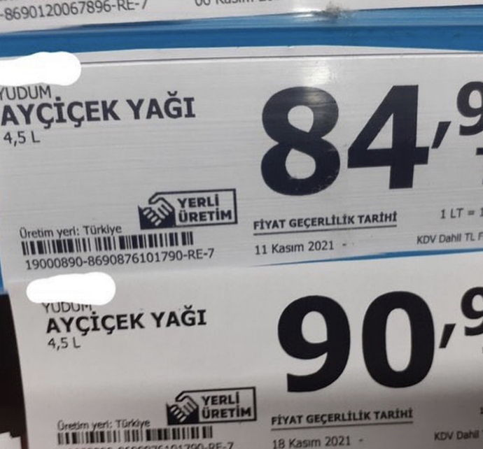 A’dan Z’ye tüm market ürünlerine zam geldi. Asgari ücret market alışverişine yetiyor mu?