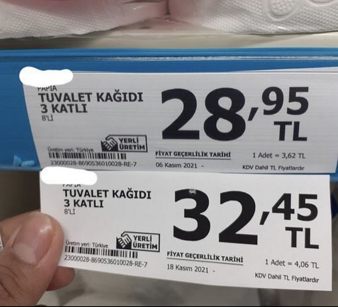 A’dan Z’ye tüm market ürünlerine zam geldi. Asgari ücret market alışverişine yetiyor mu?