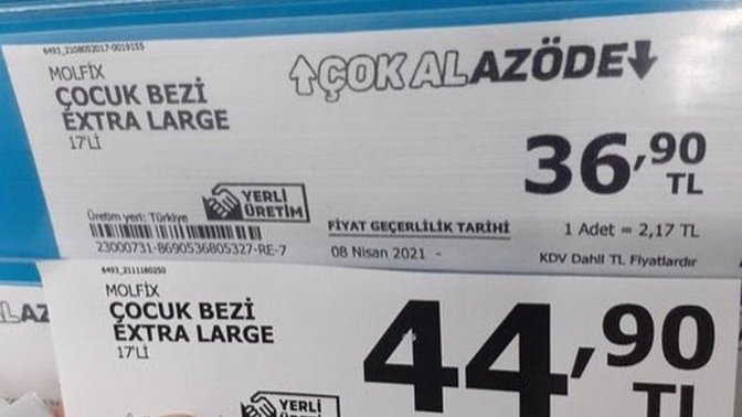 A’dan Z’ye tüm market ürünlerine zam geldi. Asgari ücret market alışverişine yetiyor mu?