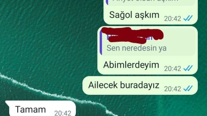 Mesajlardan yola çıkarak burada kim haklı?