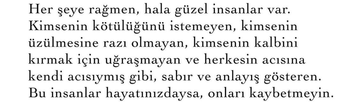Hangi insanları kaybetmekten çekinirsiniz?