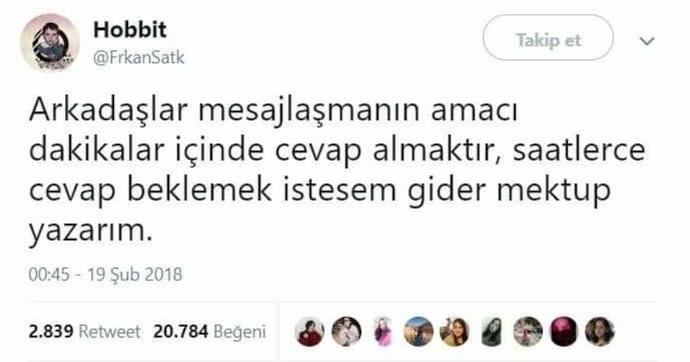 Mesajlara sürekli geç cevap veren insanlarla iletişim sürdürebiliyor musunuz?