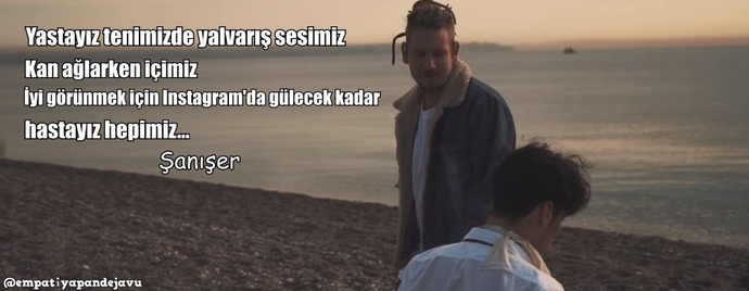 Bir şarkı sözü bırakır msnz?