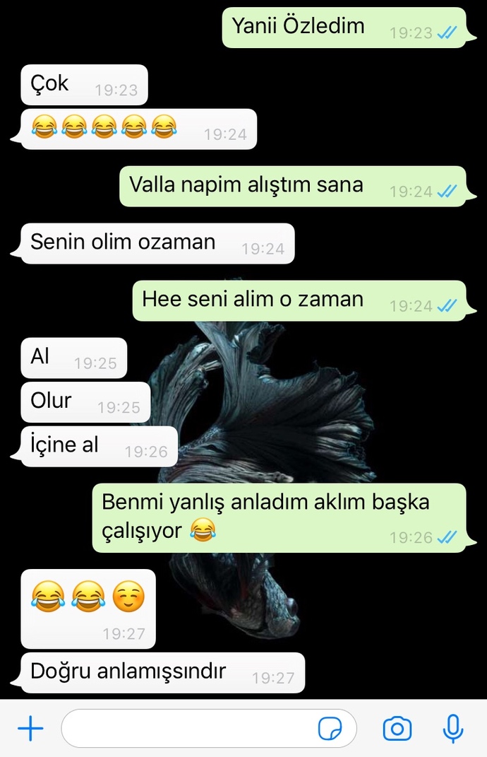 Bu erkekler neden böyle, sizce konuşmayı keseyim mi?