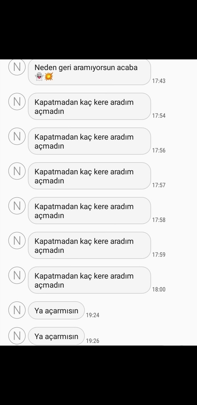Çok dengesiz bir erkek kankam var?