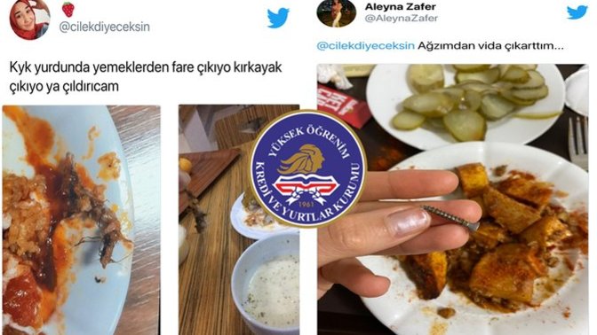 KYK Yurtlarında kalan öğrencilerin yemekleri gündem oldu! Gerçekten içim acıdı, siz ne düşünüyorsunuz?