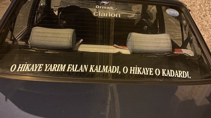 Sizin hikayeniz yarım mı kaldı yoksa bitti mi?