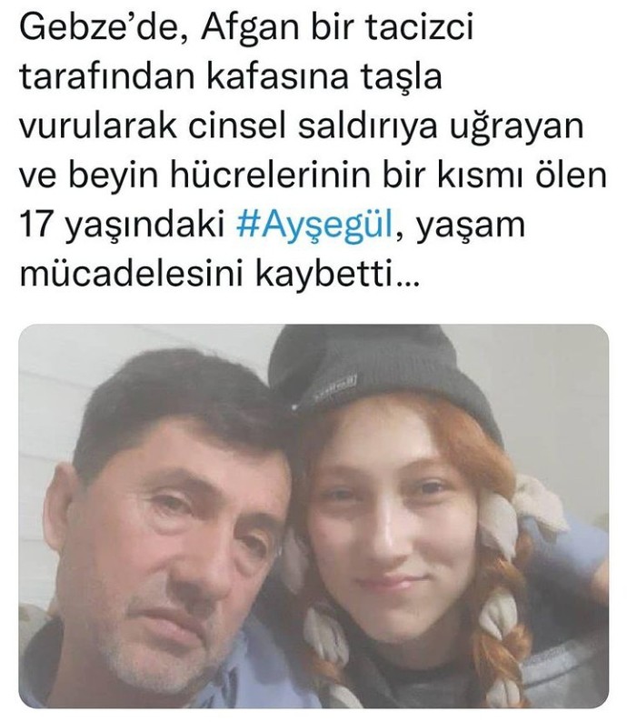 Afganlı tarafından saldırıya uğrayan Ayşegül dün ÖLDÜ ?