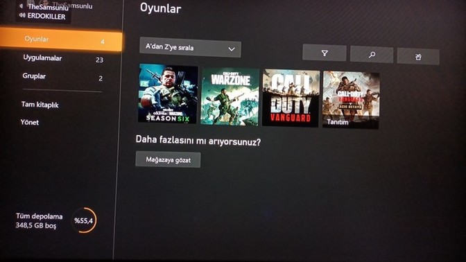Bilgisayarınızda hangi oyunlar yüklü?