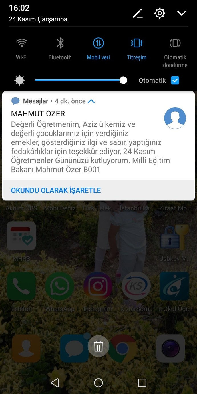 Öğretmenlerinizin gününü kutladınız mı?
