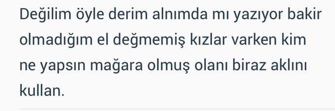 Bu nasıl zihniyet arkadaşlar?
