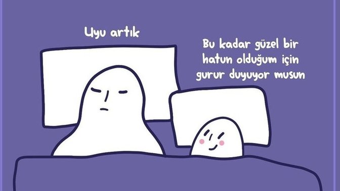 Sevgilinize adet olduğunuzu söyler misiniz?