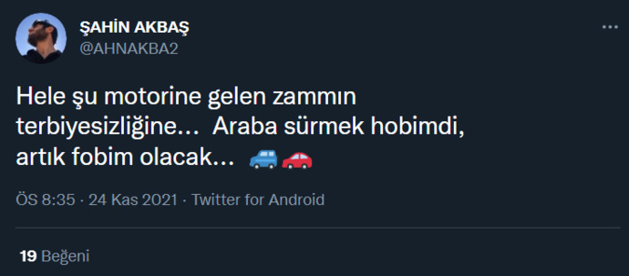 Araba fiyatlarından ve yakıt zamlarından sonra araba sürmek fobi mi oldu?