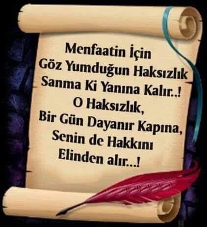 Haksızlığa hiç tahammül edemem, hemen dahil olurum,,,...✌✌