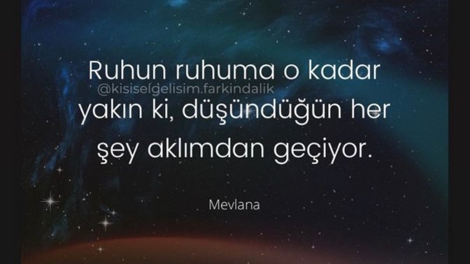 Ruh ruha çok yakın olunca, sizce neler mümkün olabilir?