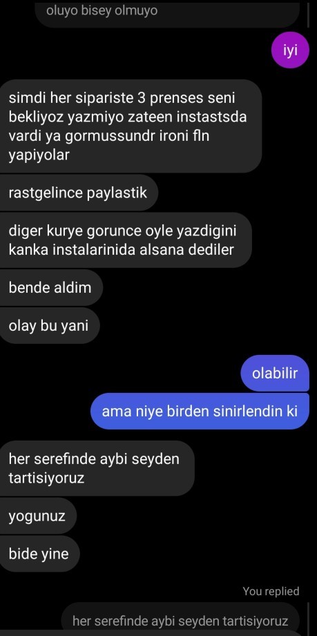 Sevgilim kurye ve kızları Instagramdan takip etmiş. Abartma diyor, kim haklı?