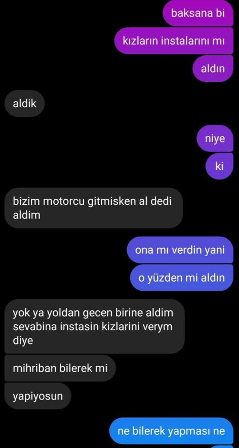 Sevgilim kurye ve kızları Instagramdan takip etmiş. Abartma diyor, kim haklı?