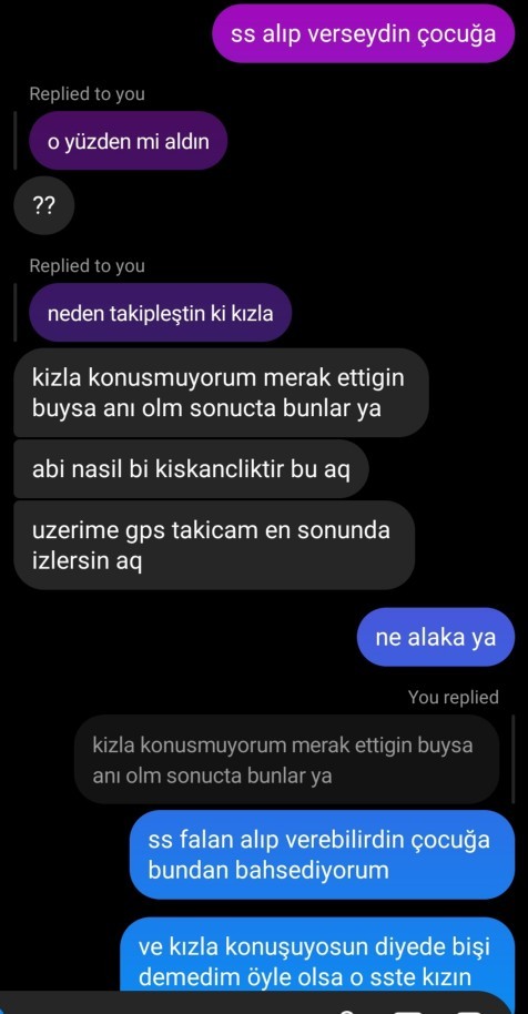 Sevgilim kurye ve kızları Instagramdan takip etmiş. Abartma diyor, kim haklı?
