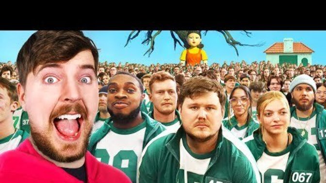 Ünlü Youtuber Squid Game’ i gerçeğe çevirdi. Squid Game dizisinin bu kadar abartılması doğru mu?