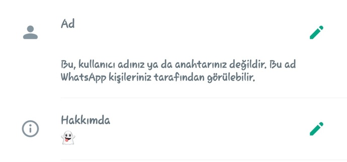 Şu an Whatsapp durumunuzda ne yazıyor?
