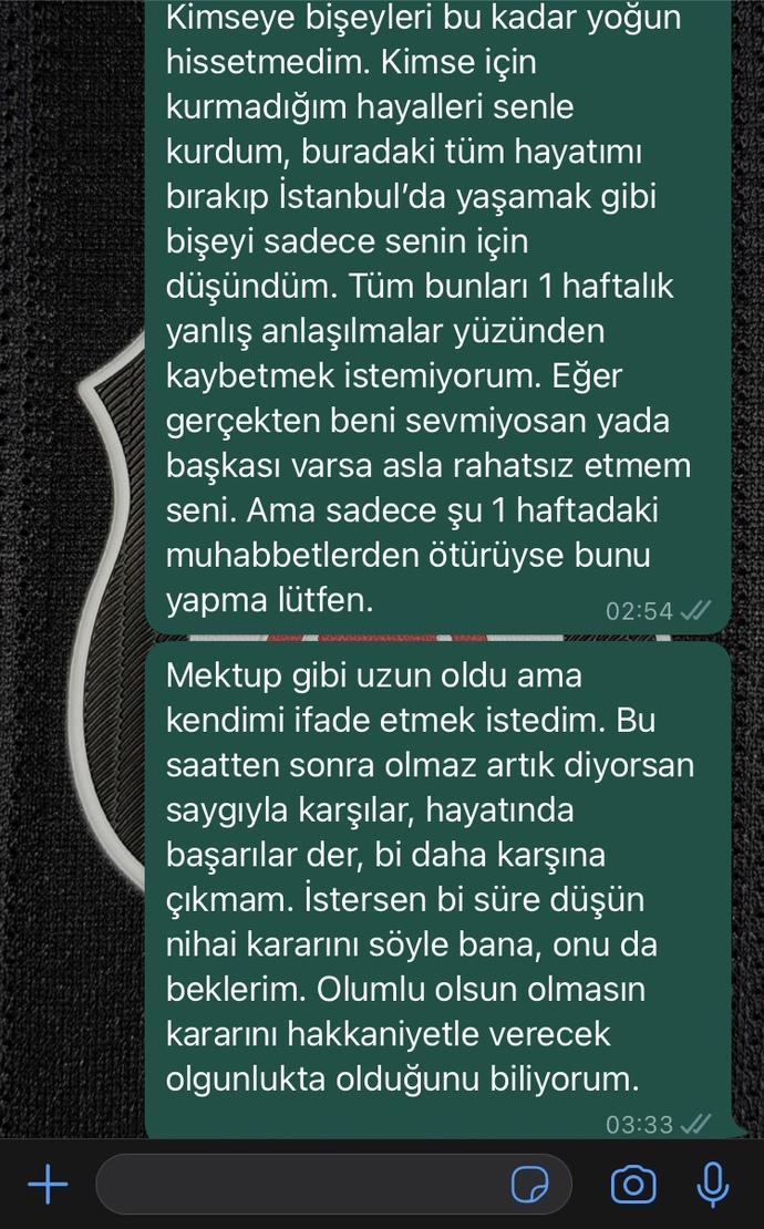 Regl dönemindeyken bitme noktasına gelen ilişkinin sonu ne olur?