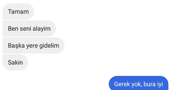 Bu adamın niyeti kötü mü? Buluşmalı mıyım?