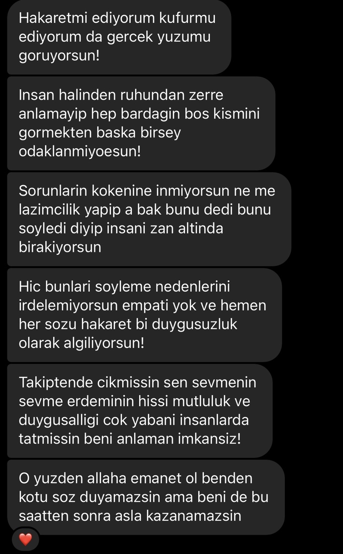 Biriyle sohbet ediyorduk ama garip biri gibi 30 yaşında?
