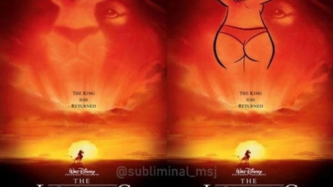 Subliminal mesaj içeren dizi veya film afişlerine denk geldiniz mi?