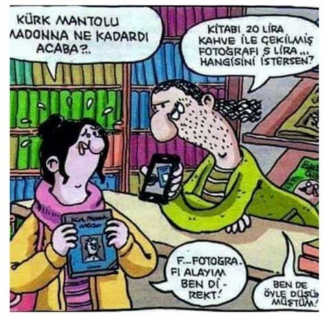 Fulya Zenginer kitap okurken poz verdi! Kitap okurken fotoğraf çekinmek sizce de biraz şov değil mi?