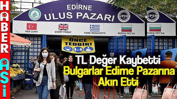 1 Leva 7 lira olunca: Sadece alışveriş için Türkiye’ye 1 milyon Bulgar geldi. Ne düşünüyorsunuz?