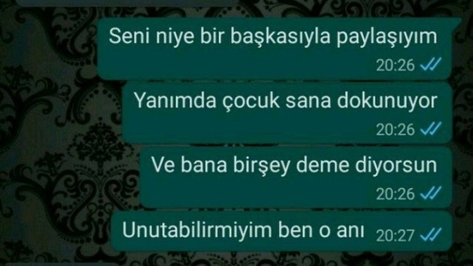 Bir başkasıyla olmuyor arkadaşlar red yedim?