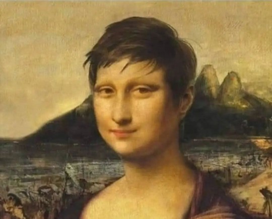 Mona Lisaya kısa saç yakışmış mı?