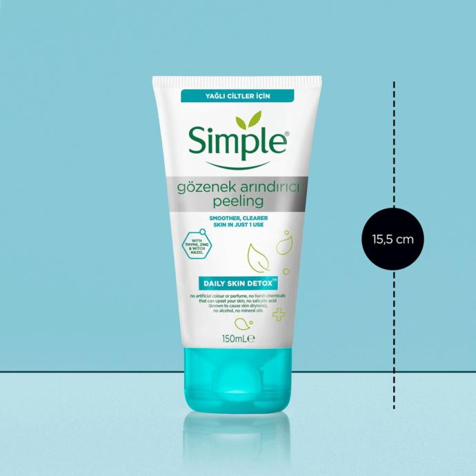 Simple Daily Skin Detox Gözenek Arındırıcı Peeling