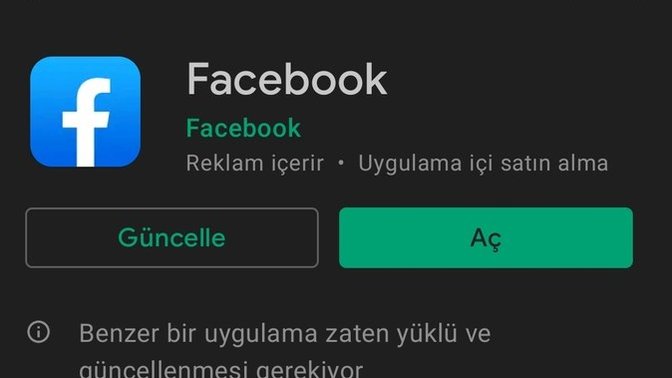 Şu facebook zımbırtısını telefondan nasıl kaldırabilirim?