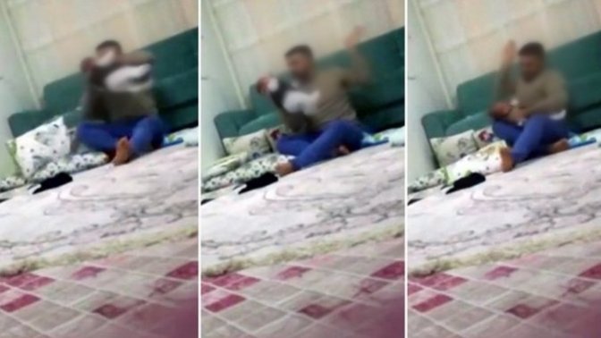 Gaziantep’te bebeğini döven baba gözaltına alındı! Şiddet olayları ne zaman son bulacak?
