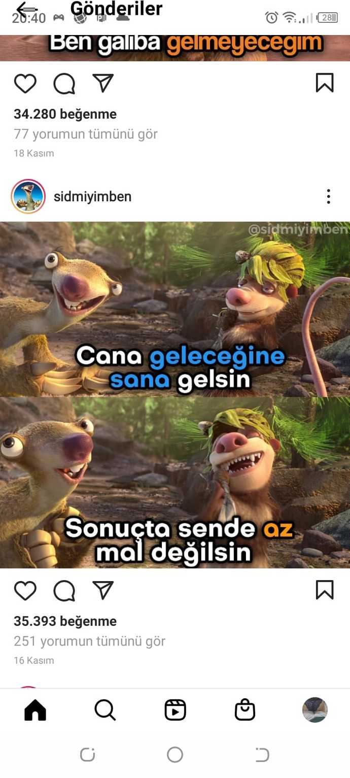 Daha önce Buz Devri’ni izledin mi?