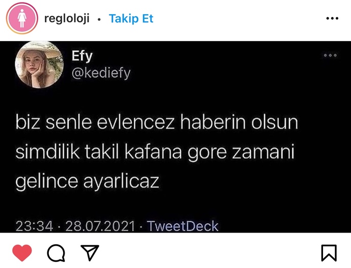 Sence şu an müstakbel eşin ne yapıyordur?