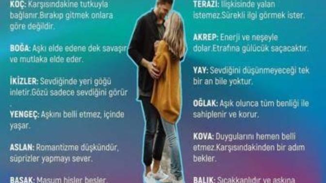 Burçlar aşık olunca ne yaparlar?