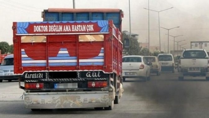 Aklınızda güzel araba arkası yazıları var mı?