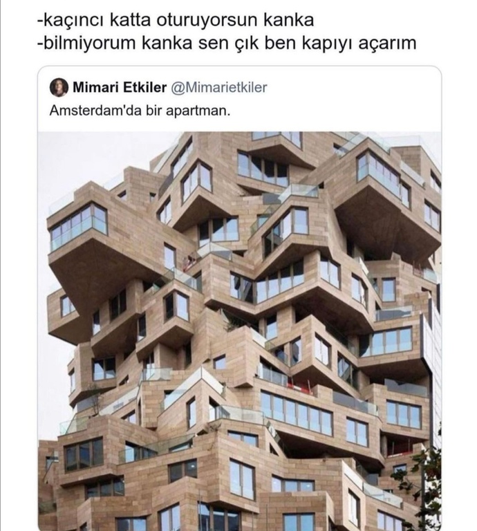 Kaçıncı katta oturuyorsun?