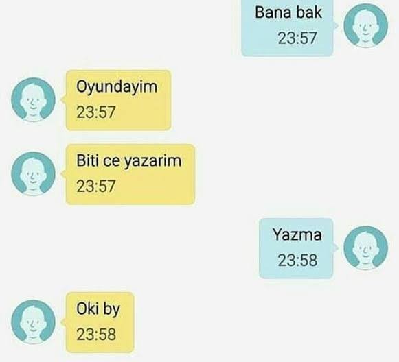 Sevgiliniz oyundayken size yazmazsa ne yaparsınız?