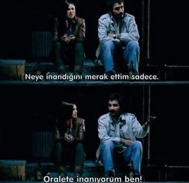 Size motivasyon veren bir dizi/film repliği var mı?